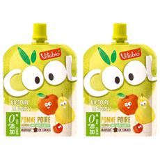 ViTABiO 有機優鮮果 蘋果 + 洋梨, 90g, 2包