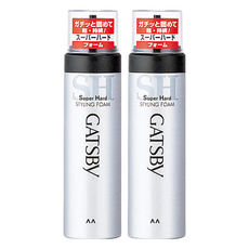 GATSBY 強黏造型慕絲, 185g, 2瓶