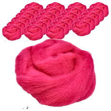 台灣敏愛 羊毛氈補充包 Set, 桃紅, 6件