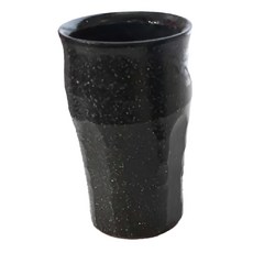 天目素燒手握杯, 片口長杯 - 日本製陶瓷杯, 1個