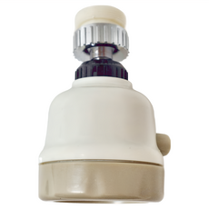 MOTELY 魔特萊 NS 三段增壓水花轉換器 白色, 1個