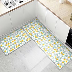 半島良品 水晶絨地墊套組, 繽紛三角