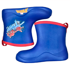 MARVEL 漫威 SPIDER-MAN 蜘蛛人 兒童款短筒雨鞋 - 藍色, 190mm