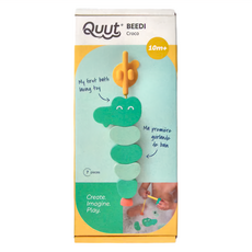QUUt 10個月以上寶寶適用 7件組浴室玩具, 鱷魚, 1個