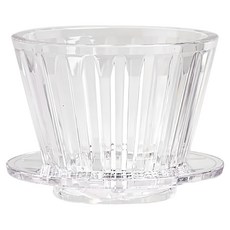 TIMEMORE 泰摩 冰瞳B75咖啡濾杯 透明白, 單品, 100ml, 1個