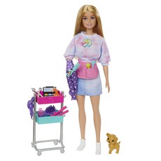 Barbie 芭比 職業體驗系列 髮型師組合, 紫色 + 粉色 + 藍色, 1組