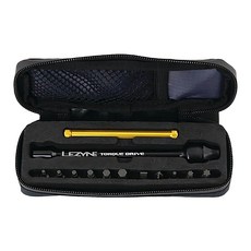 LEZYNE 扭力板手組 附收納包 TORQUE DRIVE 自行車維修工具組 精準扭力控制 多尺寸起子頭, 1組, 17 x 6.8 x 3.3cm