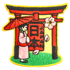 A-ONE 匯旺 7.5 x 6 CM 聚酯纖維 台灣製, 日本鳥居, 1個