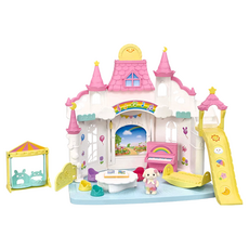 EPOCH Sylvanian Families 森林家族 森林陽光城堡幼稚園, 1盒, 粉紅色, 白色