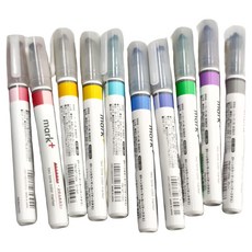 KOKUYO 國譽 Mark+ 獨角仙同色系螢光筆 水性顏料 聚丙烯 日本製造, PM-MT100-10S-L1, 10支