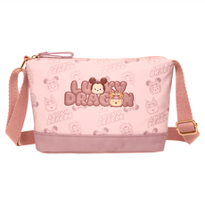 Disney 迪士尼 Tsum Tsum 側背包 PTD23-F2-41PK 150g, 粉色