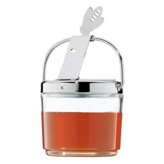 WMF 果醬罐 蜜蜂造型, 18/10 Cromargan 不鏽鋼, 表面光亮耐腐蝕, 蓋口留有小孔可放調味匙, 可放洗碗機, 1個