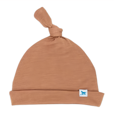Little Unicorn 絲柔超彈嬰兒帽子, 100% 嫘縈纖維, 0-4個月適用, 暖心棕