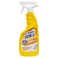 Dr.White 白博士 浴廁PLUS清潔劑 快速去污 強效除垢、除菌消毒, 600g, 6瓶
