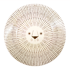 三鄉陶器 Mikke造型方形碟 獅子 陶瓷餐盤 配菜盤 點心盤, 1個