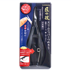 GREEN BELL 防滑握柄指甲剪 G1040, 黑色, 1個