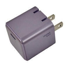 UC-QB20 USB-C PD 大功率 20W 小方糖, 璀璨紫, 1個