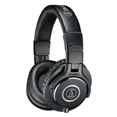 audio-technica 鐵三角 監聽耳機 原廠保固, ATH-M40x, Black