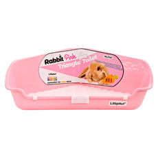 LillipHut 麗利寶 兔三角便盆, 粉紅色, 360*220*165mm, 1個