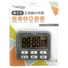 Kinyo NaKay 電子式正倒數計時器, 1入, NTC-28
