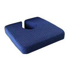 AngelAid 天使愛 宏達益 多功能舒壓坐墊 MF-OR-002 舒適布+高密度記憶泡棉, 丈青色