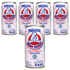 BEAR BRAND 熊牌 SUSU CAP BERUANG 奶水, 189ml, 5罐