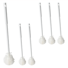 小麥購物 矽膠清洗杯刷 G670 30 x 6cm 29g, 6支, 1組