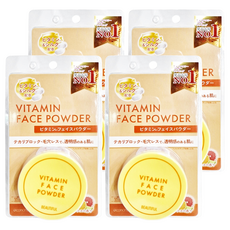 picomonte 維他命蜜粉，含維生素與蠶絲，控油定妝，防止肌膚乾燥, NB9512, 4盒