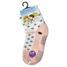 Amiss 機能感 全厚起毛娃娃鞋保暖童襪 3-6歲適用12雙