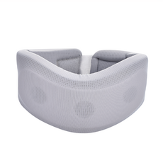 ARUKES 日本頸部支撐舒適帶 灰色 固定脖頸護套 附可拆洗頸套 舒適透氣, L, 1個