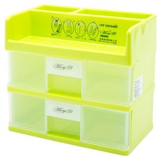 Mory 桌上型焦點收納盒 Set, 3層, 綠色