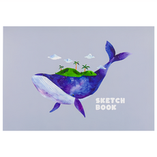 conifer 綠的事務 柔伊插畫Ⅳ 鯨之綠洲 插畫系列 繪圖本 40張, 16K(18.7 x 25.8cm), 1本