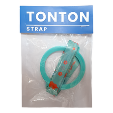 TONTON STRAP 隨行背帶,綠色,兒童水壺背帶,外出便攜,花朵圖案, 2 x 30~57cm, 1個