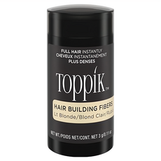 TOppiK 頂豐增髮纖維 3g, 金黃色LIGHT BLONDE, 快速增加髮量，展現自信風采, 1件