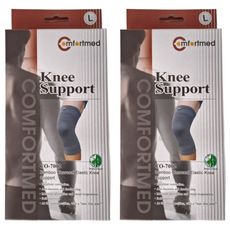 I-M 愛民 竹炭提花護膝肢體裝具 CO-7002, 2個