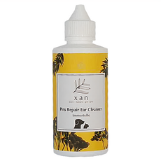 xan 杉淬 蠟菊護理清耳液, 添加紅豆杉, 蠟菊與葡萄柚萃取, 潔淨貓狗耳朶中油垢與耳屎, 150ml, 1瓶