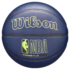Wilson NBA FORGE系列 PLUS 合成皮 籃球 海軍藍 560~650g, WZ2016804XB7, 1顆