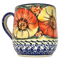 波蘭陶 Cerraf 卡布奇諾杯 300ml, 花卉, 1個