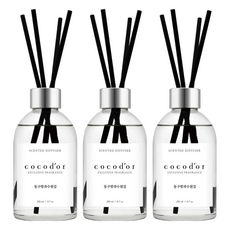 COCODOR 珂珂朵爾 WHITE LABEL系列擴香瓶 簡約瓶裝設計 提升生活質感 200ml, 雨後果園, 3件