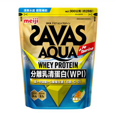 meiji 明治 SAVAS AQUA 全分離乳清蛋白粉 鳳梨口味, 900g, 1包