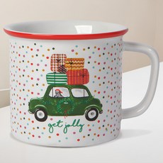 now DESIGNS 石陶馬克杯 340ml, 聖誕, 1個