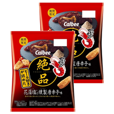 Calbee 卡樂比 Kappa Ebisen 河童蝦條 辣椒鹽風味蝦餅, 60g, 2包