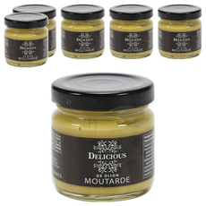 DELICIOUS 好味 迪戎芥末醬 獨特風味、料理沾食、調味聖品, 106ml, 6罐