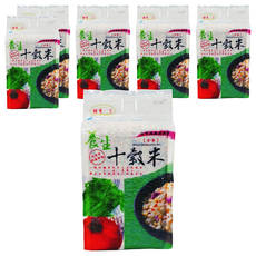 中興米 養生十穀米, 免浸泡即煮即食, 素食可, 1.2kg, 6包