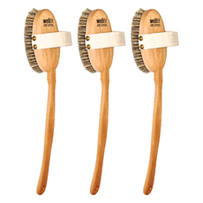 FALLER德國芙樂森 詠木香 加厚植物纖維輕SPA筋膜放鬆沐浴刷, 3個