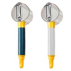 收納式削皮器 Set 2 ABS+TPR+不鏽鋼材質, 顏色隨機, 1組
