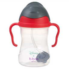 b.box 迪士尼防漏水杯 麥坤款, 易於握持把手, 任何角度皆能吸到, 240ml, 1個