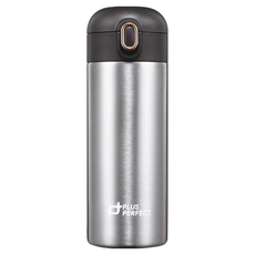 PERFECT 理想 鈦品味彈蓋真空保溫杯, 不鏽鋼色, 350ml, 1個