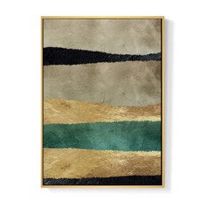 BOLUO GALLERY 菠蘿選畫所 掛畫 APAD4696D 墨金II, 木色