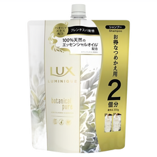 LUX 麗仕 LUMINIQUE 璐咪可 SPA精油無矽靈洗髮精補充包 草本亮澤, 溫和配方, 呵護頭髮, 700g, 1包